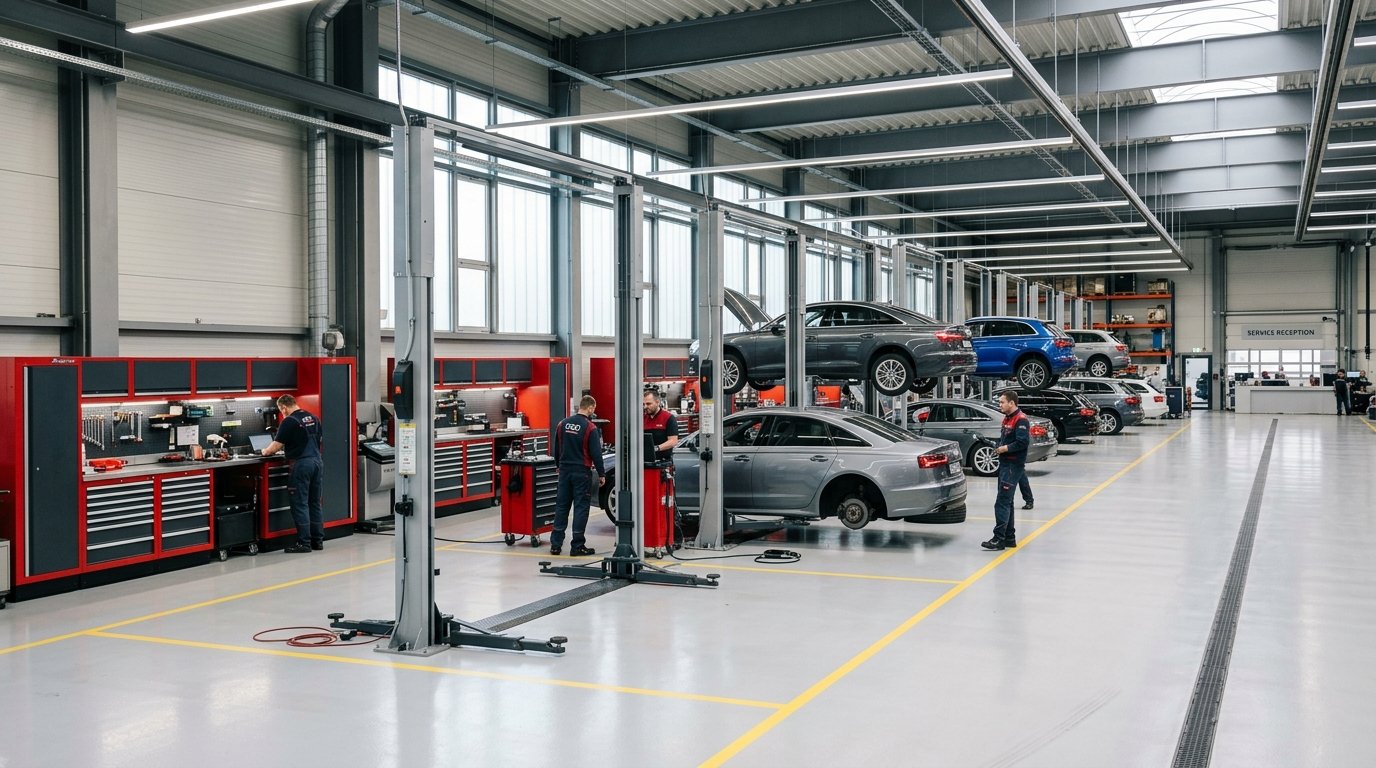 Hakan Otomotiv Avcılar Atölye Görünümü